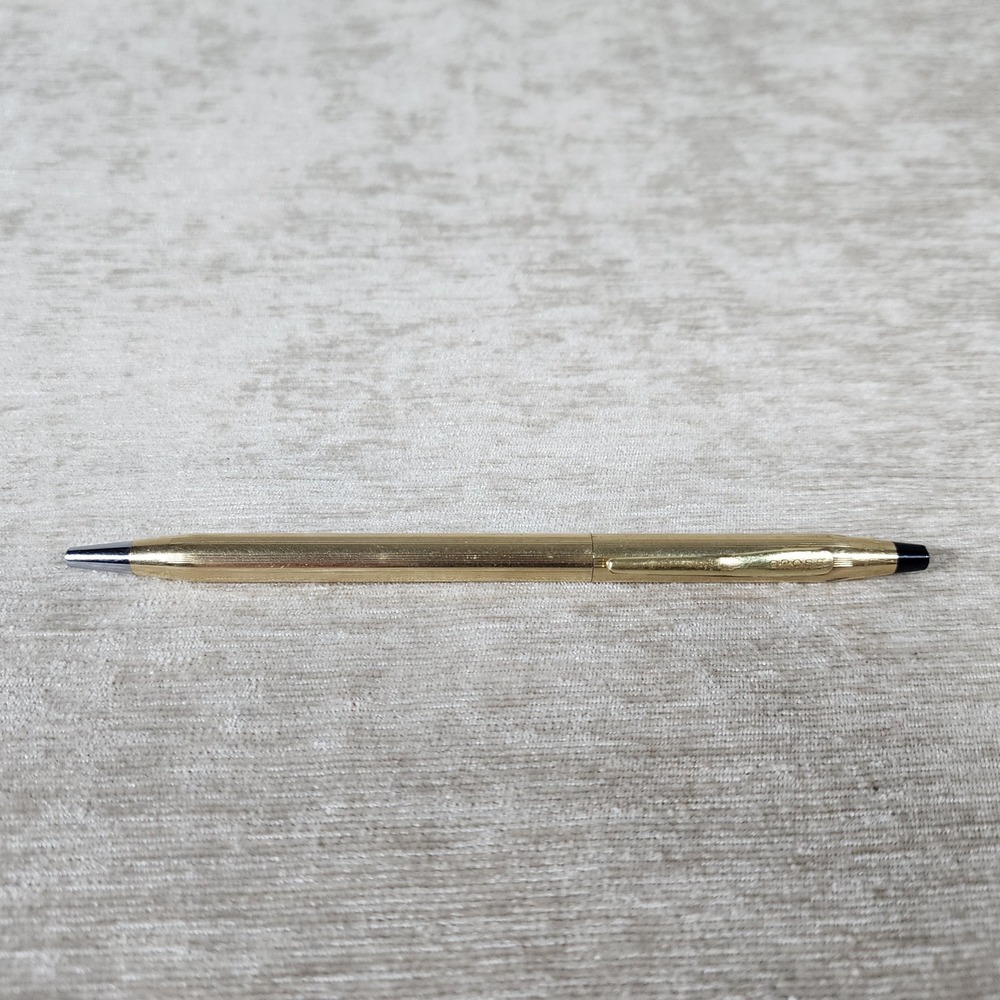 Vintage Cross Classic Century ballpoint pen 10K gold fill Logo Pen Pre-owned